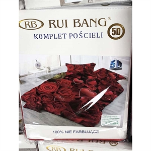 Komplet pościel 100% NIE FARBUJĄCE - 2cz 140x200cm