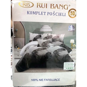 Komplet pościel 100% NIE FARBUJĄCE - 3cz  200cm x 220cm