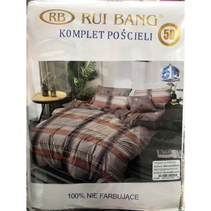 Komplet pościel 100% NIE FARBUJĄCE - 3cz  200cm x 220cm