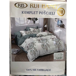 Komplet pościel 100% NIE FARBUJĄCE - 3cz  200cm x 220cm