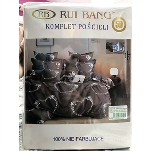 Komplet pościel 100% NIE FARBUJĄCE - 3cz  200cm x 220cm