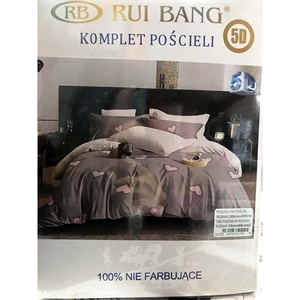 Komplet pościel 100% NIE FARBUJĄCE - 3cz  200cm x 220cm