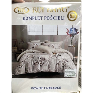 Komplet pościel 100% NIE FARBUJĄCE - 3cz  200cm x 220cm