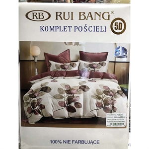 Komplet pościel 100% NIE FARBUJĄCE - 3cz  200cm x 220cm