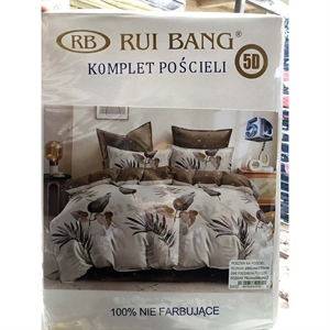 Komplet pościel 100% NIE FARBUJĄCE - 3cz  200cm x 220cm