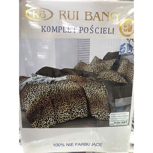 Komplet pościel 100% NIE FARBUJĄCE - 3cz  200cm x 220cm