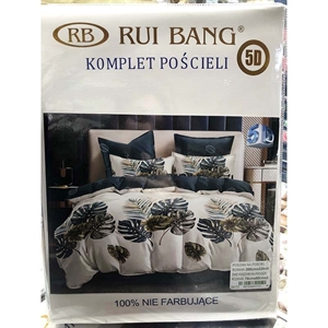 Komplet pościel 100% NIE FARBUJĄCE - 3cz  200cm x 220cm