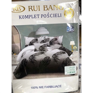 Komplet pościel 100% NIE FARBUJĄCE - 4cz  200cm x 220cm