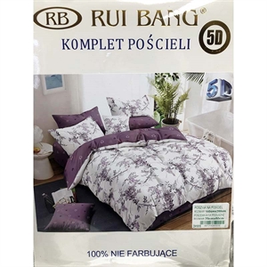 Komplet pościel 100% NIE FARBUJĄCE - 2cz 140x200cm