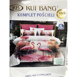 Komplet pościel 100% NIE FARBUJĄCE - 2cz 140x200cm