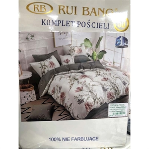 Komplet pościel 100% NIE FARBUJĄCE - 2cz 140x200cm