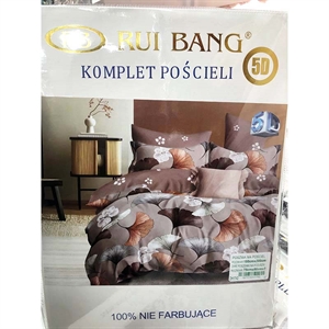 Komplet pościel 100% NIE FARBUJĄCE - 3cz 180x200cm