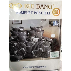 Komplet pościel 100% NIE FARBUJĄCE - 3cz 180x200cm