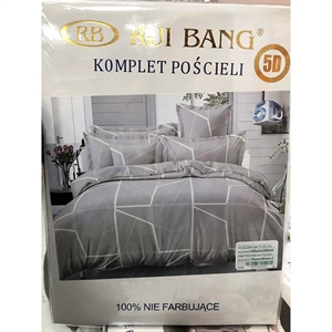 Komplet pościel 100% NIE FARBUJĄCE - 3cz 180x200cm
