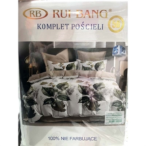 Komplet pościel 100% NIE FARBUJĄCE - 3cz 180x200cm