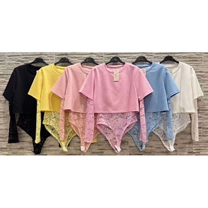 Bluzka body damskie - Produkt Włoski