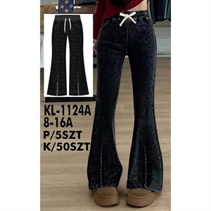 Spodnie dzwony dziewczęce (8-16)