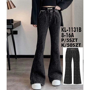 Spodnie dzwony dziewczęce (8-16)