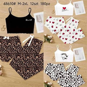 Piżama damska  M-2XL