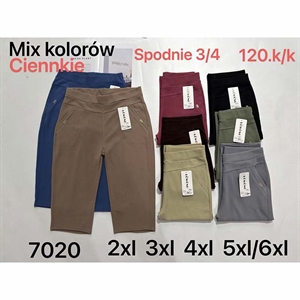 Rybaczki damskie 3/4  2XL-5XL/6XL