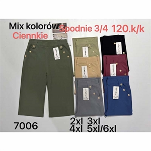 Spodnie damskie 3/4  2XL-5XL/6XL