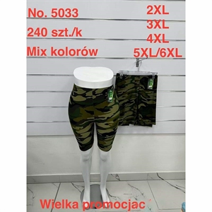 Legginsy krótkie damskie  2XL-5XL/6XL