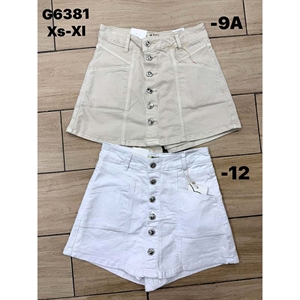 Szorty imitujące spódnicę  XS-XL