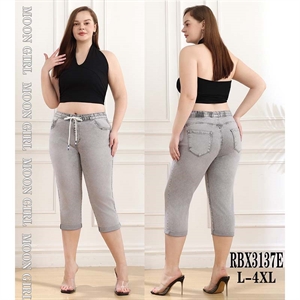 Rybaczki jeansowe damskie L-4XL