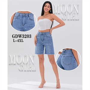 Spodenki jeansowe damskie L-4XL