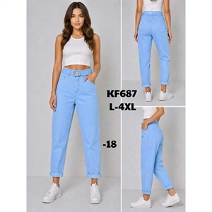Jeansy damskie L-4XL