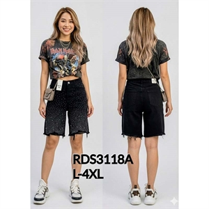 Spodenki jeansowe damskie L-4XL