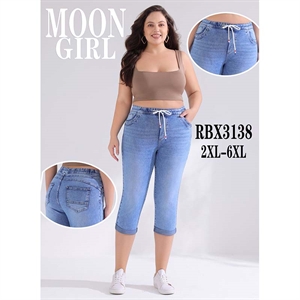 Rybaczki jeansowe damskie 2XL-6XL