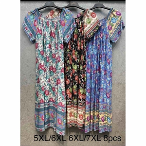 Sukienka damska Big Size  5XL/6XL-6XL/7XL