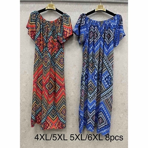 Sukienka damska Big Size  4XL/5XL-5XL/6XL