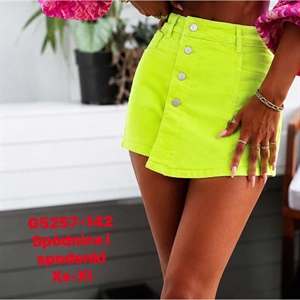 Szorty jeansowe imitujące spódnicę  XS-XL