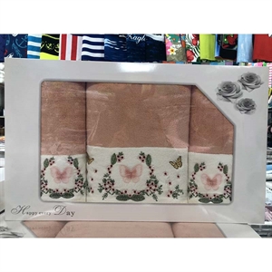 Komplet ręczników 1szt 70x140cmx2szt 50x100cm