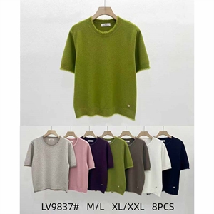 Sweter damski z krótkim rękawem  M/L-XL/2XL