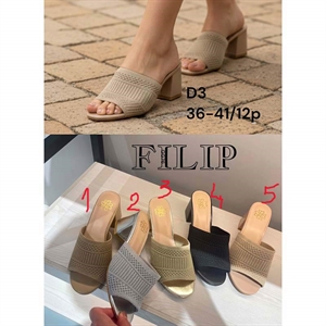 Klapki na obcasie  36-41