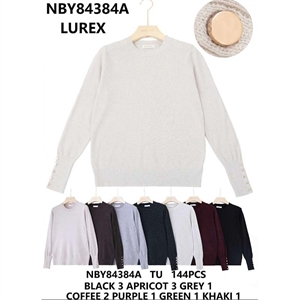 Sweter damski okrągły