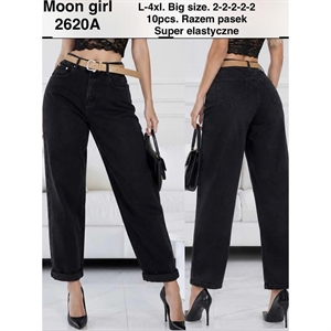 Jeansy damskie Big Size  L-4XL
