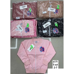 Bluza dziewczęca 2-7