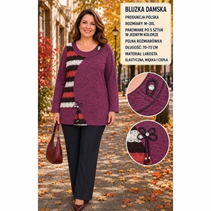Bluzka damska produkt Polski  M-3XL