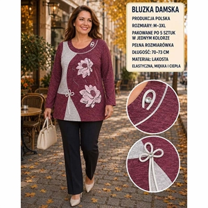 Bluzka damska produkt Polski  M-3XL
