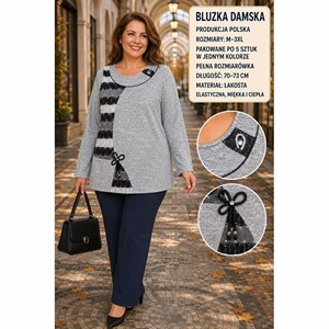 Bluzka damska produkt Polski  M-3XL