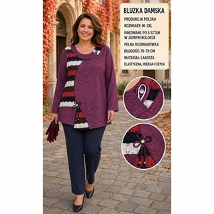 Bluzka damska produkt Polski  M-3XL