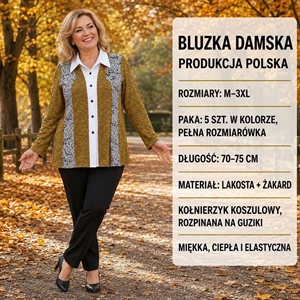 Koszula damska produkt Polski  M-3XL