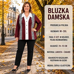 Koszula damska produkt Polski  M-3XL