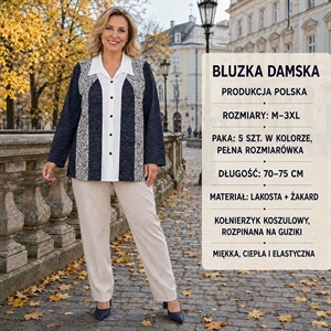 Koszula damska produkt Polski  M-3XL