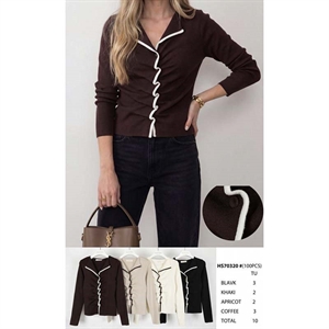 Sweter damski zapinany na guziki