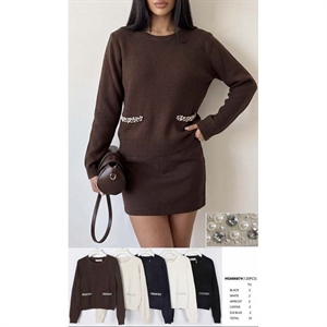 Sweter damski okrągły